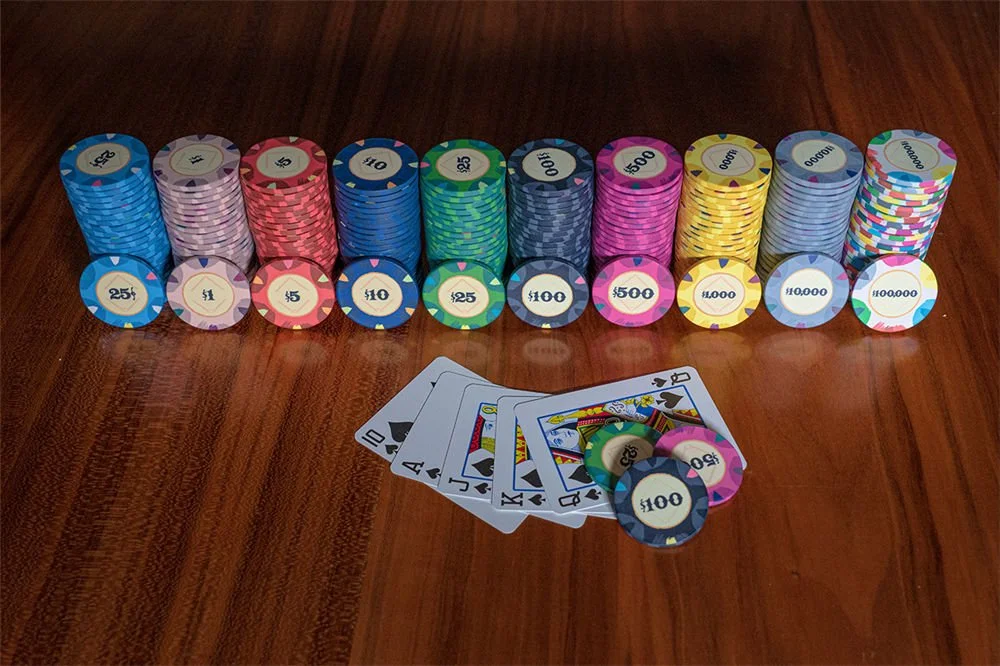 Roulette-indsatser på skærmen